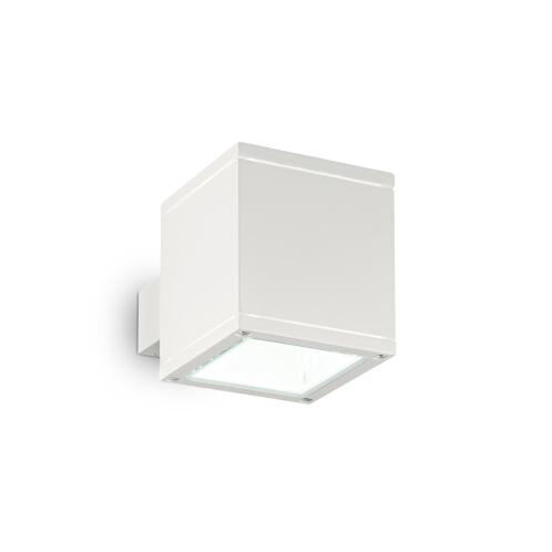 Ideal Lux Φωτιστικό Τοίχου Απλίκα Μονόφωτο Snif Square AP1 144276 G9 max 1 x 40W Λευκό