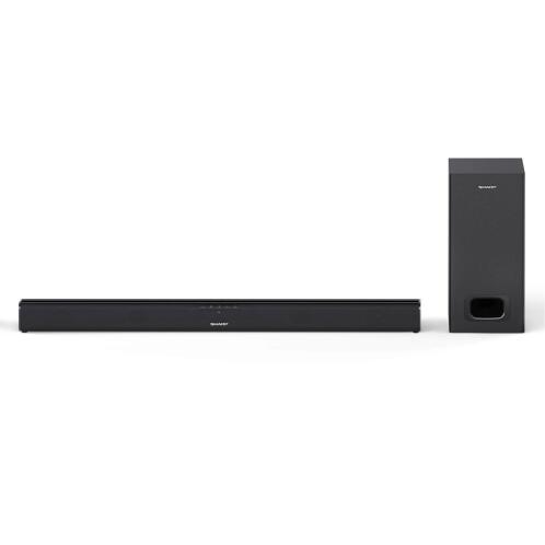 SHARP 2.1 SLIM SOUNDBAR SYSTEM WITH EXTERNAL SUBWOOFER HT-SBW110