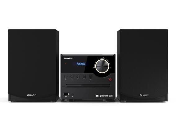 SHARP HI-FI MICRO SYSTEM BLACK XLB517DBK