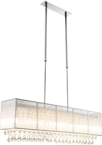 Globo Lighting Κρεμαστά SIERRA οκτάφωτο νίκελ  8xG9 LED