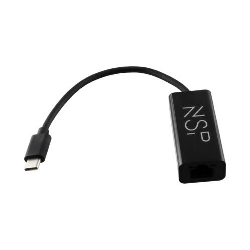 NSP N08 Αντάπτορας USB Type-C 3.1 αρσενικό σε RJ45 gigabit ethernet θηλυκό - 1000Mbps