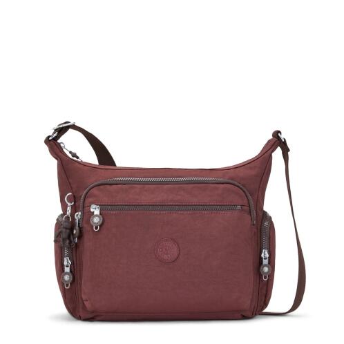 Kipling Τσαντάκι ώμου  35.5x30x18.5cm σειρά Gabbie Mahogany