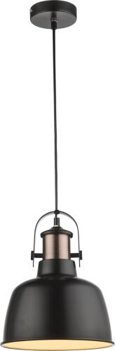 Globo Lighting Κρεμαστά KUTUM μονόφωτο χάλκινο 1xE27