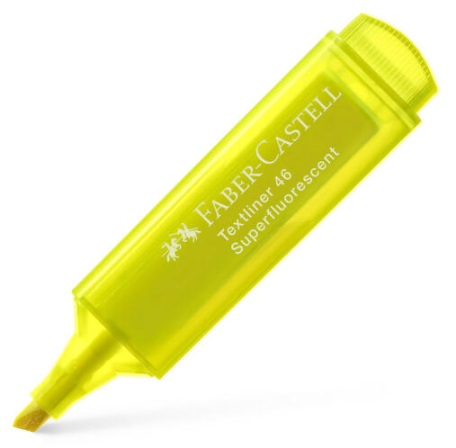 Faber-Castell Μαρκαδόρος Υπογράμμισης Superflourescent Yellow 5mm Textliner 46