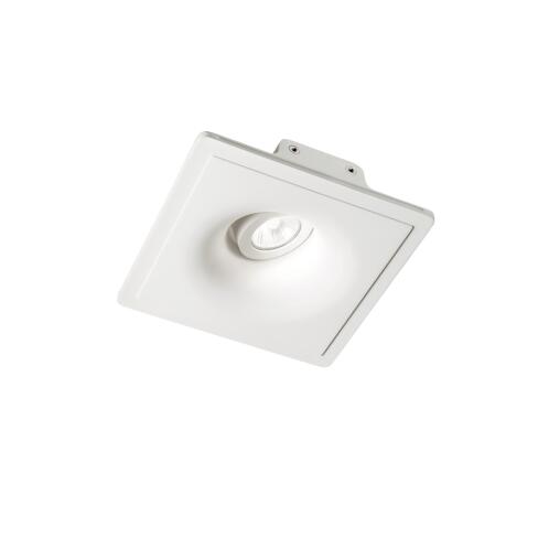 Ideal Lux Downlight Φωτιστικό Χωνευτής Τοποθέτησης Μονόφωτο Zephyr FI1 Big 155722 GU10 max 1 x 35W Λευκό