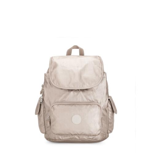 Kipling σακίδιο πλάτης 33,5x27x19cm Citypack S Metallic Glow