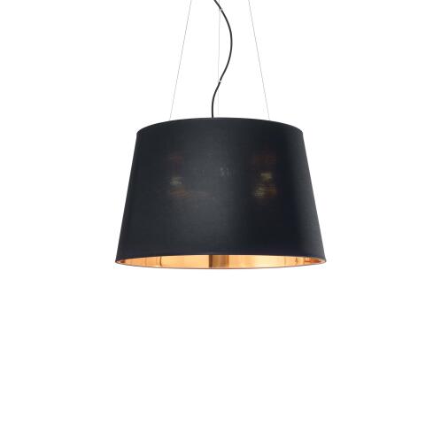 Ideal Lux Κρεμαστό Φωτιστικό Οροφής Πολύφωτο Nordik SP4 161648 E27 max 4 x 60W Μαύρο