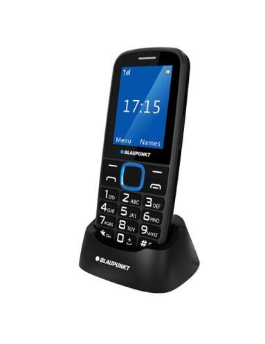 Blaupunkt Κινητό BS 04i Single SIM  με Μεγάλα Κουμπιά 2G 2.4″QVGA 32MB+32MB BS04i Black / Blue