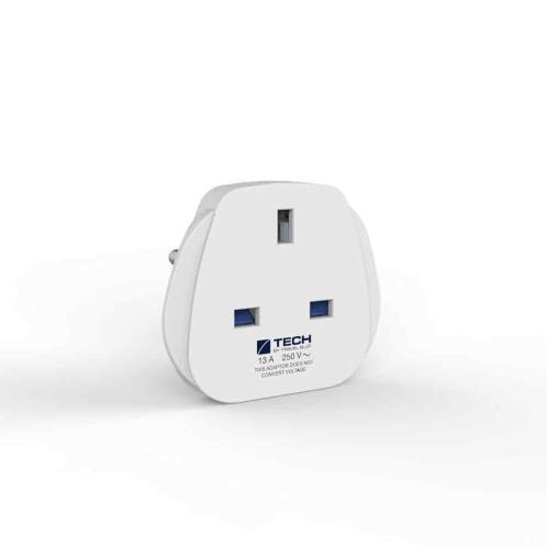 Travel Blue Adaptor UK to Worldwide