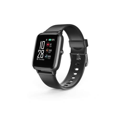 Hama "Fit Watch 5910" Smartwatch με GPS, αδιάβροχο, με μέτρηση καρδιακού ρυθμού, θερμίδες, μαύρο