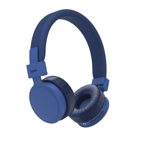 "Freedom Lit" Bluetooth® Headphones, On-Ear, Foldable, with Microphone, blue