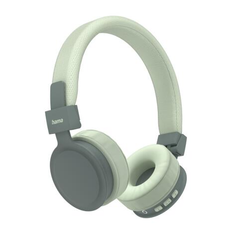 "Freedom Lit" Bluetooth® Headphones, On-Ear, Foldable, with Microphone, green