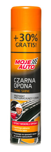 MOJE AUTO γυαλιστικό σπρέι ελαστικών 19-022 520ml