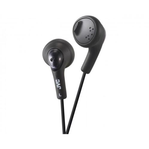 JVC "Gumy phones" in-Ear  ακουστικά   HAF160BEP Μαύρο