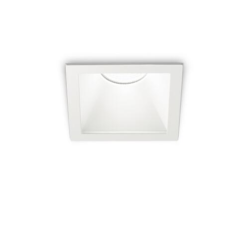 Ideal Lux Downlight Φωτιστικό Χωνευτής Τοποθέτησης Μονόφωτο Game Square 192376 11W Λευκό