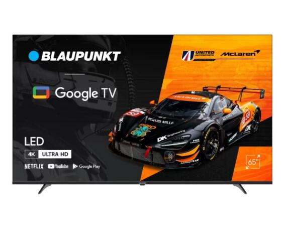 BLAUPUNKT 65 UHD GTV, MEMC, Dolby Vision, Dolby Atmos, BT RC, Frameless 65UGC5500S