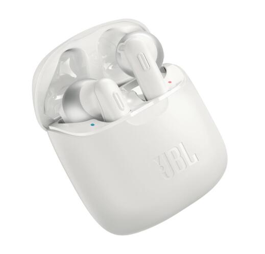 JBL Tune 220TWS, True Wireless Ear-Buds Headphones, (White)