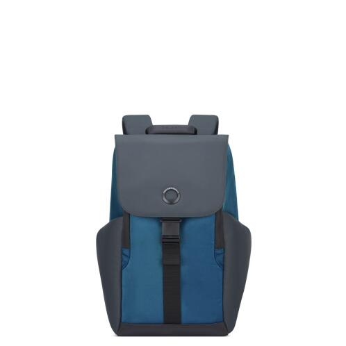 Delsey Σακίδιο πλάτης με θέση PC 15,6'' 45,5x31,5x14,5cm σειρά Securflap Blue