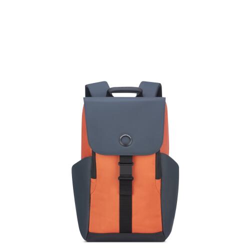 Delsey Σακίδιο πλάτης με θέση PC 15,6'' 45,5x31,5x14,5cm σειρά Securflap Orange