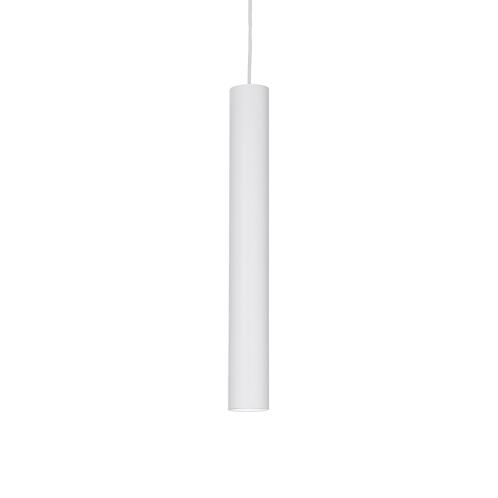 Ideal Lux Κρεμαστό Φωτιστικό Οροφής Μονόφωτο Tube SP1 Medium 211701 Led 9W Λευκό