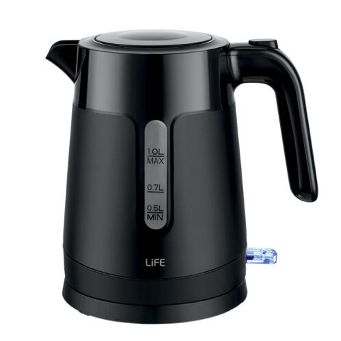 LIFE Bραστήρας 1.0L, 1500W, σε μαύρο χρώμα. LIFE ELEMENT BLACK