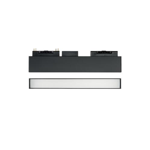 Ideal Lux Modulo Wide Arca 30cm 4000K 223025 13W Μαύρο