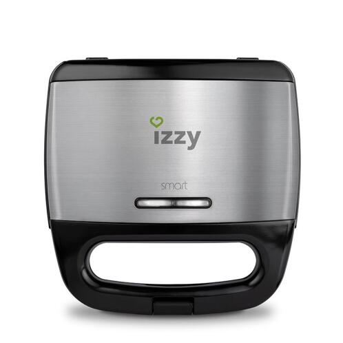 Izzy Τοστιέρα για 2 Τοστ 800W Πλάκες Με Ραβδώσεις Smart K-77