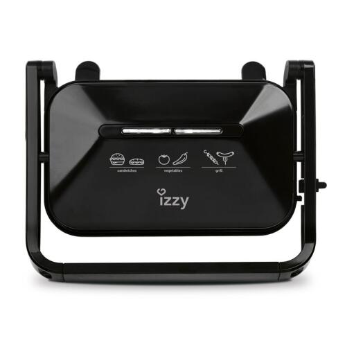 Izzy Σαντουιτσιέρα Panini 1300W Grill IΖ-2013 Μαύρο