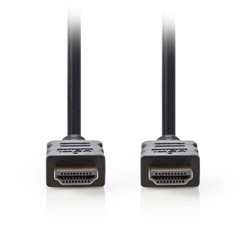 NEDIS Καλώδιο HDMI αρσ. - HDMI αρσ. 1.5m με επίχρυσες επαφές, CVGP34000BK15