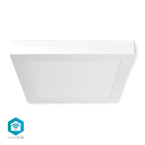 NEDIS Wi-Fi έξυπνο φωτιστικό οροφής LED, διαστάσεων 30 x 30 cm, 18W, 1200lm. NEDIS WIFILAC30WT