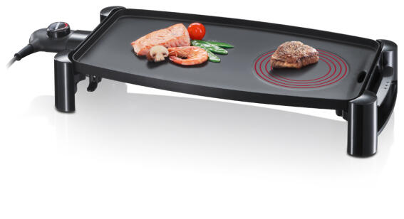 Severin Συσκευή Grill Επίπεδη με Hotplate 2400watt