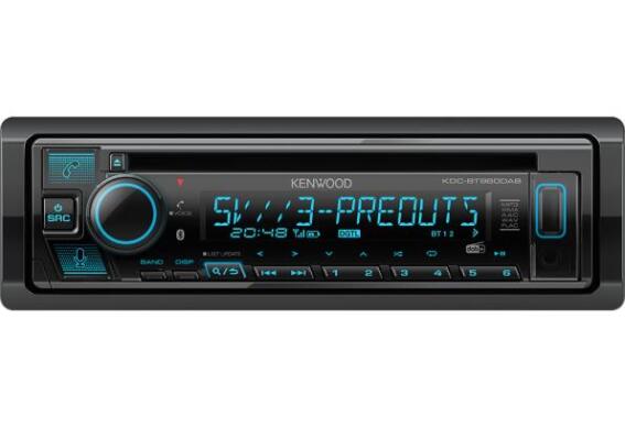 KENWOOD RADIO-CD/USB/BT 2pre-out(2.5V) KDCBT665U