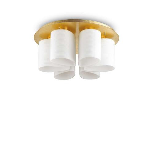 Ideal Lux Φωτιστικό Οροφής Daisy PL6 E27 max 6 x 60W Oro