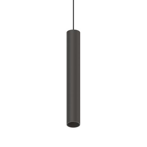 Ideal Lux Φωτιστικό Γραμμικό Ego Pendant Tube 3000K On-Off 12W Μαύρο