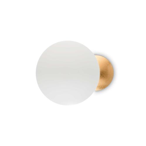 Ideal Lux Φωτιστικό Επίτοιχο Eclissi AP Small Led 11W Oro