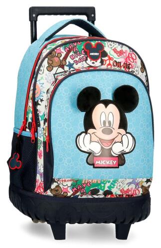 Disney Σακίδιο Πλάτης Trolley 32x43x21cm Mickey Be Cool