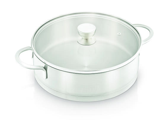 Cook-Shop Πλακερό με Καπάκι Ανοξείδωτο 32cm 5L