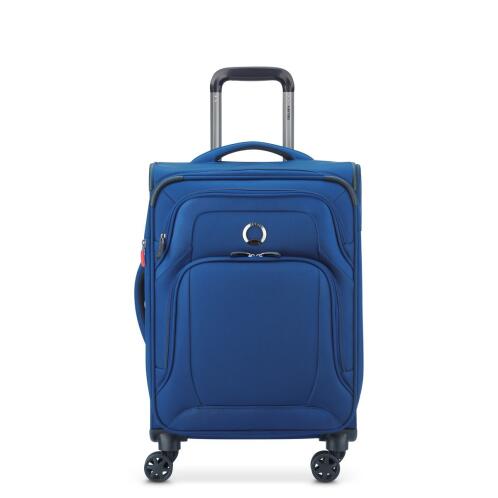 Delsey Βαλίτσα Καμπίνας Expandable 55x36.5x24/26cm Optimax Blue