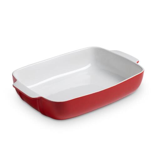 Pyrex Kεραμικό Πυράντοχο Ορθογώνιο Ταψί 35x25εκ. Signature Κόκκινο