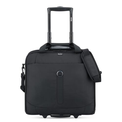 Delsey Χαρτοφύλακας trolley με θέση PC 15.6'' 41x42x16cm σειρά Datum Black