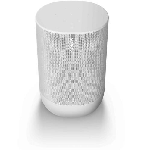 Sonos Move Φορητό Ηχείο με Διάρκεια Μπαταρίας έως 10 ώρες Λευκό