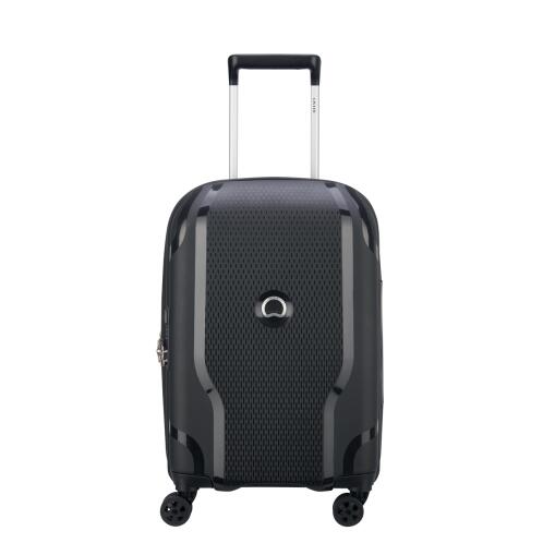 Delsey Βαλίτσα trolley καμπίνας expandable 55x35x25//27cm σειρά Clavel Black