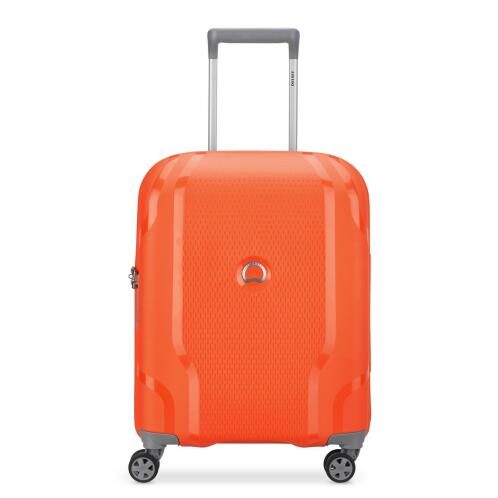 Delsey Βαλίτσα trolley καμπίνας slim 55x40x20cm σειρά Clavel Tangerine Orange