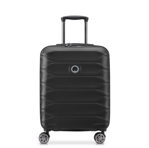 Delsey Βαλίτσα καμπίνας slim expandable 55x40x20/22cm σειρά Meteor Black