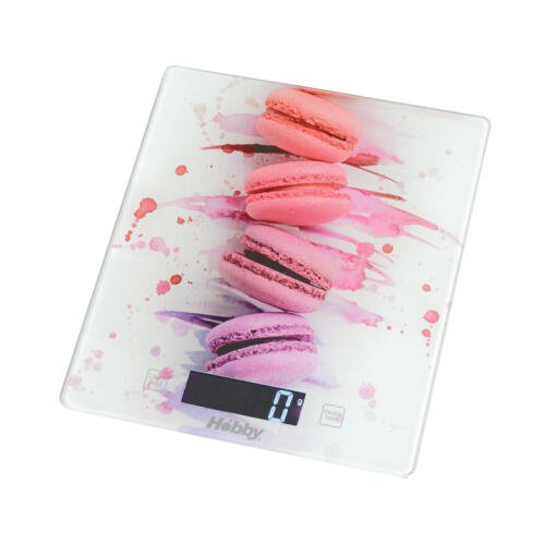 Hobby HKS-40394 Ψηφιακή Ζυγαριά Κουζίνας 1gr/15kg Macarons