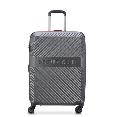 Securitech by Delsey Βαλίτσα μεσαία expandable 65.5cm Patrol Grey