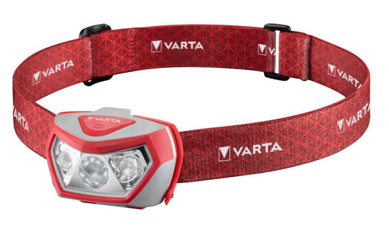 VARTA LED φακός κεφαλής Outdoor Sports H20 Pro 200lm IPX4 κόκκινος