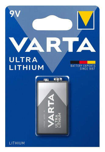 VARTA μπαταρία λιθίου Ultra 9V 1τμχ