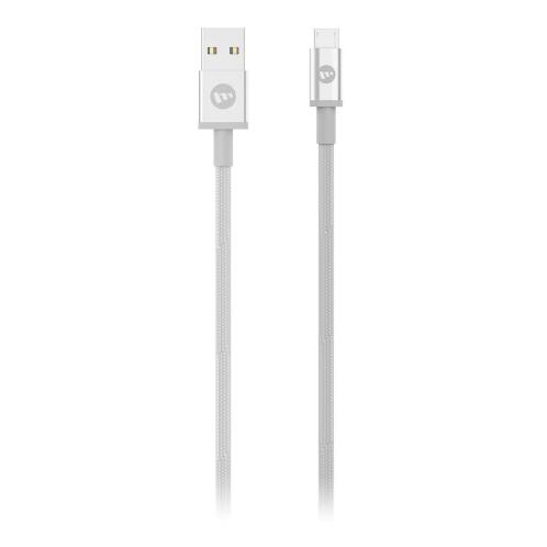 Mophie Braided USB 2.0 to micro USB Cable Λευκό 1m (409903211)