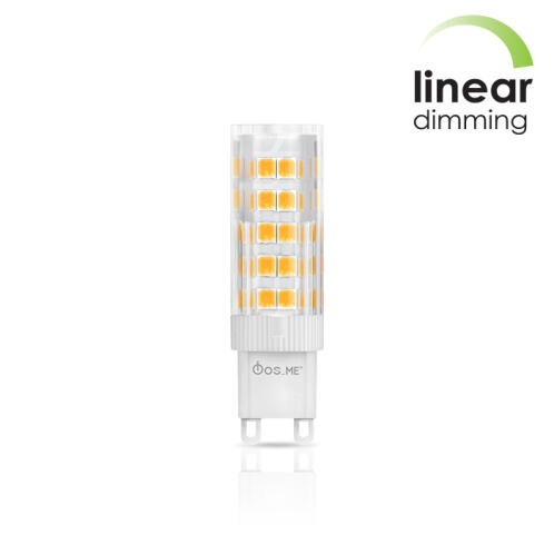 φοs_me Λάμπα LED G9 Συσκευασία 10τμχ 6W 6500K ντιμαριζομενo